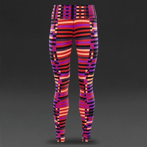 Nike Legendary Eng Latce Tights Light Crimson/Black for Women